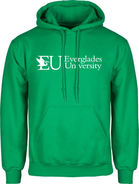 Everglades University® Fleece Hoodie Everglades University Primary - ONLINE ONLY