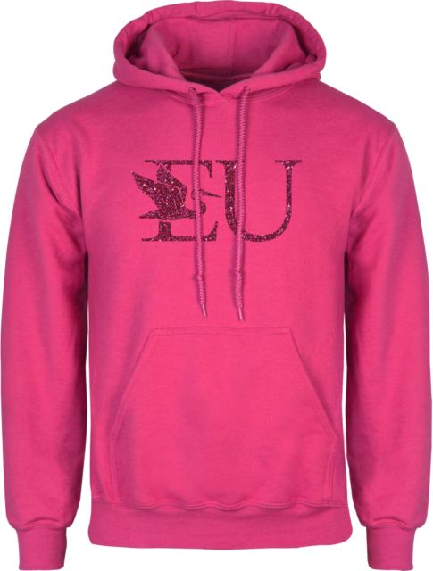 Everglades University® Fleece Hoodie M Glitter - ONLINE ONLY
