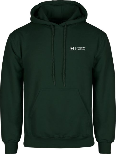 Everglades University Fleece Hood Everglades UniversityA Trademark - ONLINE ONLY