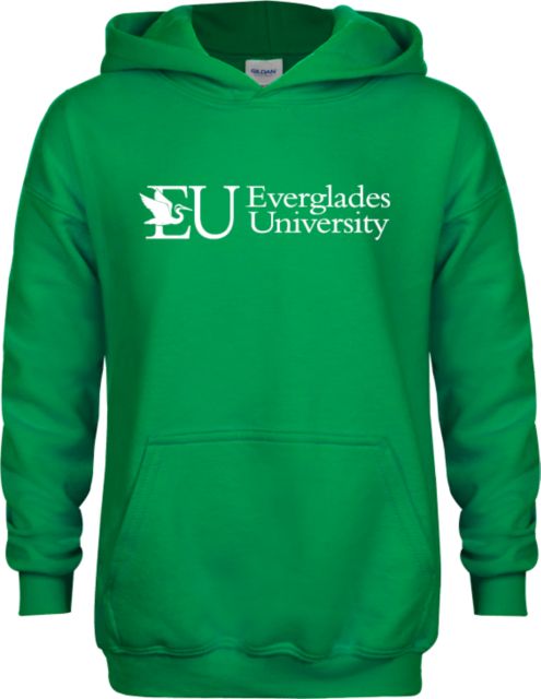 Everglades University® Youth Fleece Hoodie Everglades University Primary - ONLINE ONLY