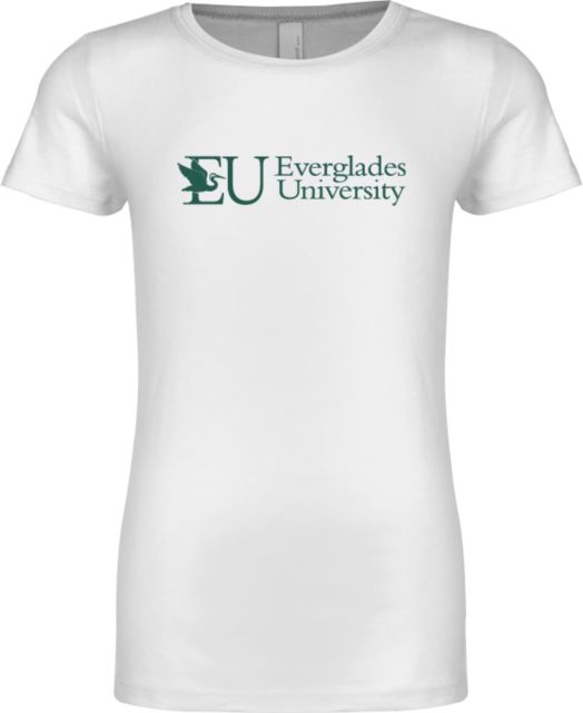 Everglades University® Next Level Girls Fashion Fit T Shirt Everglades University Primary - ONLINE ONLY