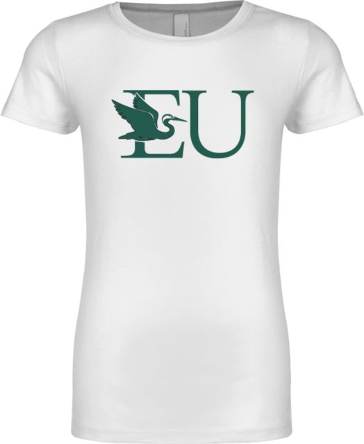 Everglades University® Next Level Girls Fashion Fit T Shirt EU Logo - ONLINE ONLY