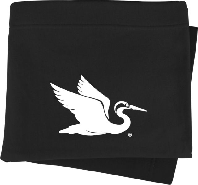 Everglades University Sweatshirt Blanket Everglades University EgretA Mascot Trademark - ONLINE ONLY