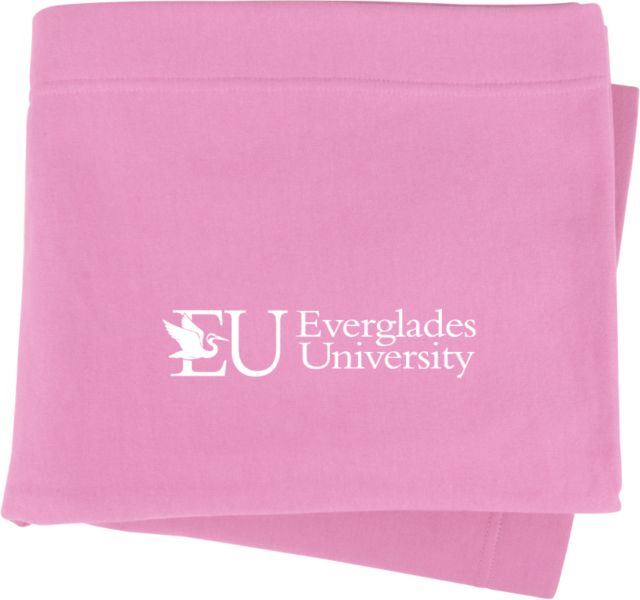Everglades University Sweatshirt Blanket Everglades UniversityA Trademark - ONLINE ONLY