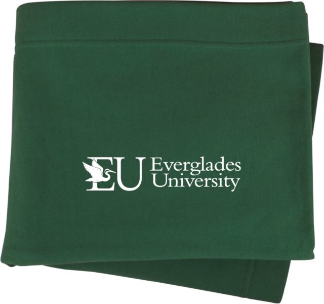Everglades University Sweatshirt Blanket Everglades UniversityA Trademark - ONLINE ONLY