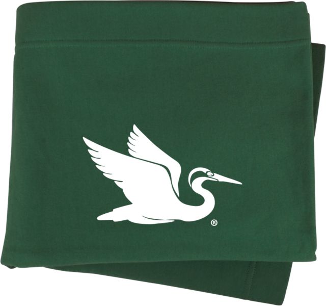 Everglades University Sweatshirt Blanket Everglades University EgretA Mascot Trademark - ONLINE ONLY