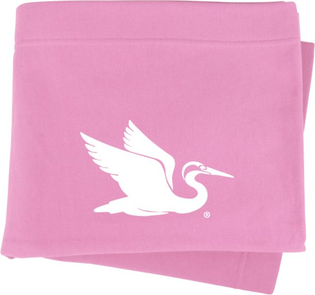 Everglades University Sweatshirt Blanket Everglades University EgretA Mascot Trademark - ONLINE ONLY