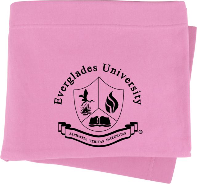 Everglades University Sweatshirt Blanket Everglades University SealA Trademark - ONLINE ONLY