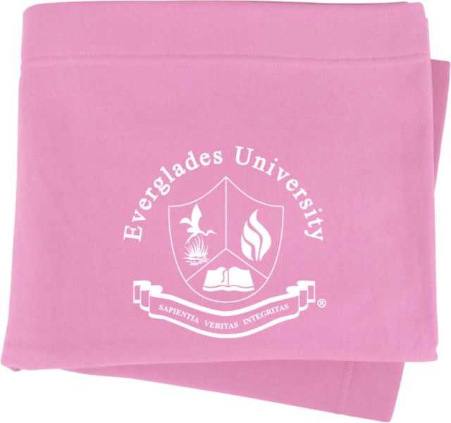 Everglades University Sweatshirt Blanket Everglades University SealA Trademark - ONLINE ONLY