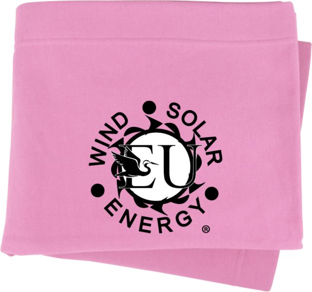 Everglades University Sweatshirt Blanket Wind Solar EnergyA Trademark - ONLINE ONLY