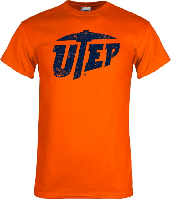 UTEP T-Shirt Primary University Mark Distressed - ONLINE ONLY