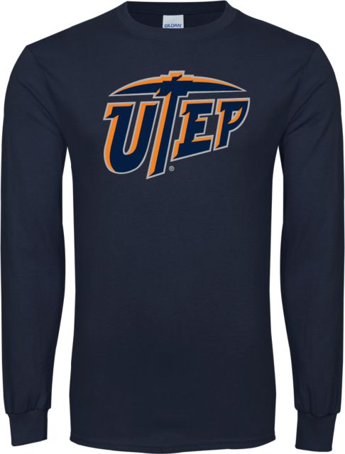 UTEP Long Sleeve T-Shirt Primary University Mark - ONLINE ONLY