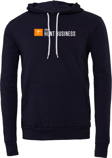 UTEP Bella + Canvas Fleece Hood UTEP Hunt Business - ONLINE ONLY