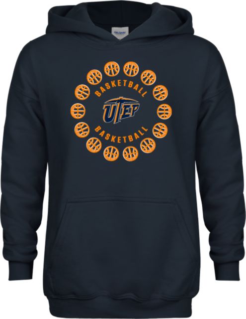 UTEP Youth Fleece Hoodie Basketball Ring - ONLINE ONLY