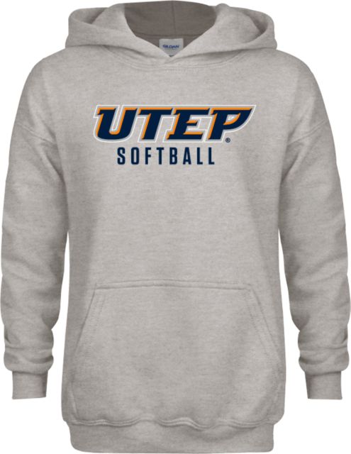 UTEP Youth Fleece Hood Softball - ONLINE ONLY