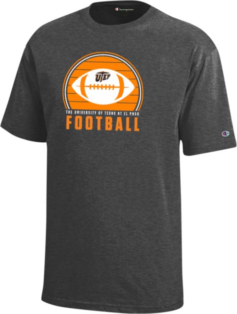 UTEP Youth Champion Short Sleeve Tee Football Sunset Circle - ONLINE ONLY