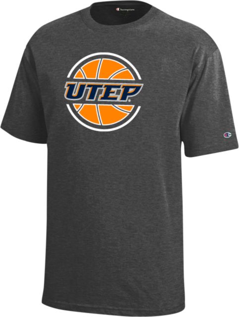 UTEP Youth Champion Short Sleeve Tee Basketball Simple - ONLINE ONLY