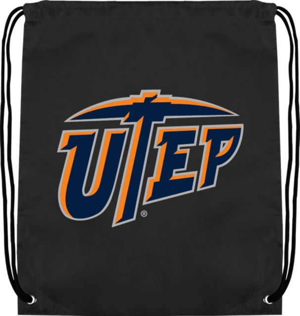 UTEP Drawstring Backpack Primary University Mark - ONLINE ONLY
