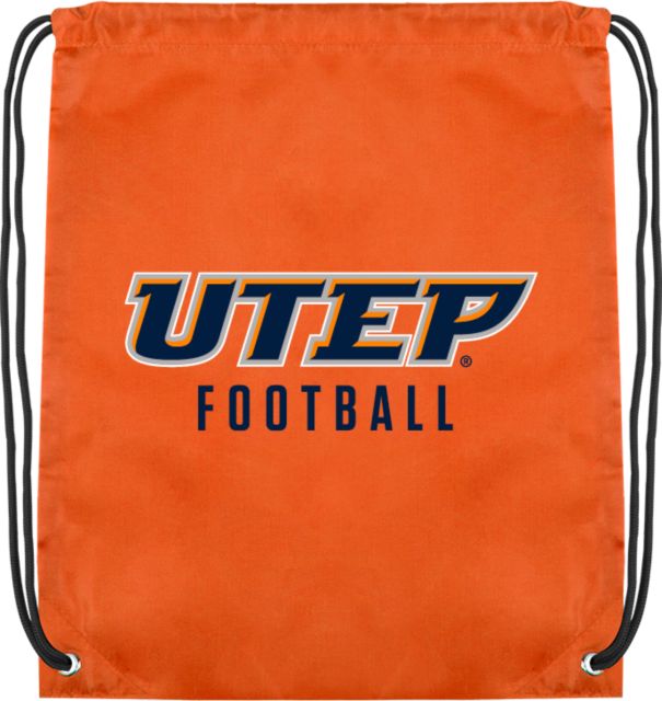 UTEP Drawstring Backpack Football - ONLINE ONLY
