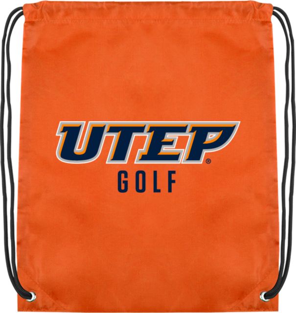 UTEP Drawstring Backpack Golf - ONLINE ONLY