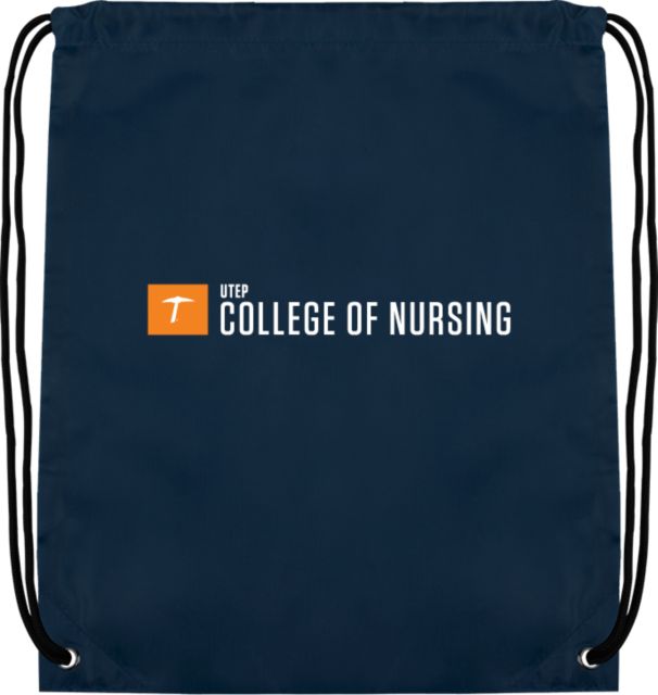 UTEP Drawstring Backpack UTEP College of Nursing - ONLINE ONLY