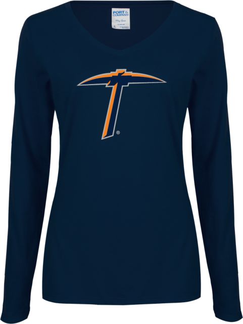 Ladies Classic Vneck Longsleeve Tee