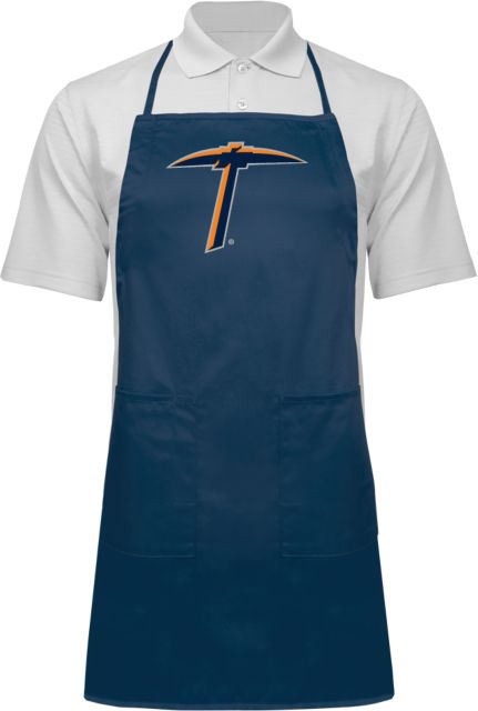 UTEP Full Length Navy Apron Miners Pick - ONLINE ONLY