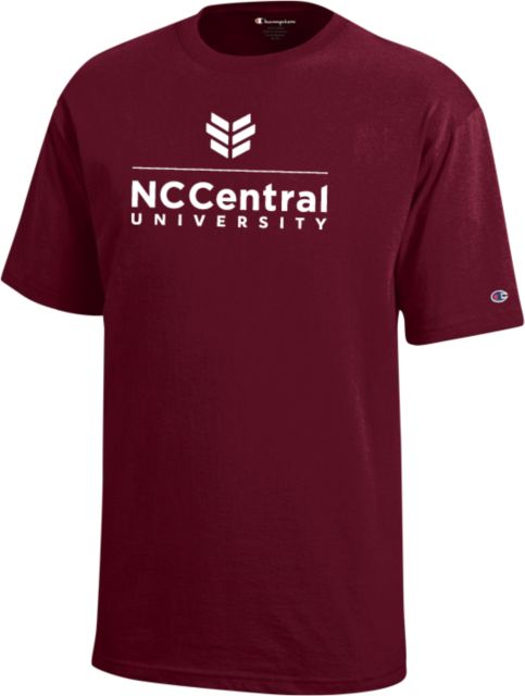 North Carolina Central Champion Youth Short Sleeve Tee NC Central University Mark Stacked - ONLINE ONLY