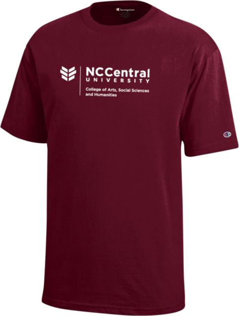 North Carolina Central Champion Youth Short Sleeve Tee NC Central - College of Arts Social Sciences and Humanities - ONLINE ONLY