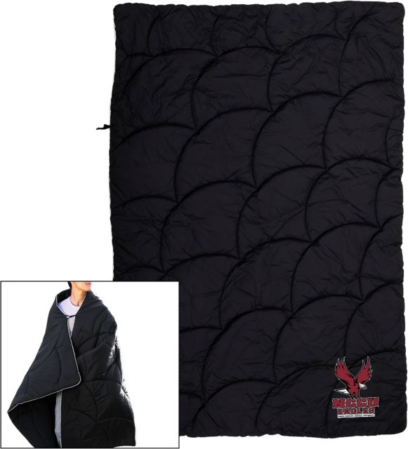 North Carolina Central Wearable Camping Blanket NCCU Full Eagle Athletics Mark - ONLINE ONLY