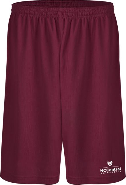 North Carolina Central Performance Classic 9 Inch Short NC Central University Mark Stacked - ONLINE ONLY