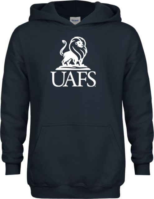 Arkansas Fort Smith Youth Fleece Hoodie UAFS Institutional Mark - ONLINE ONLY