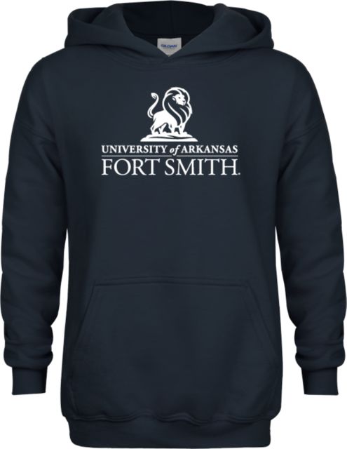 Arkansas Fort Smith Youth Fleece Hoodie Primary Institutional Mark - ONLINE ONLY