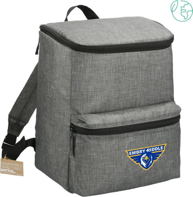Embry Riddle Prescott Excursion Recycled 20 Can Backpack Cooler Athletic Mark - ONLINE ONLY