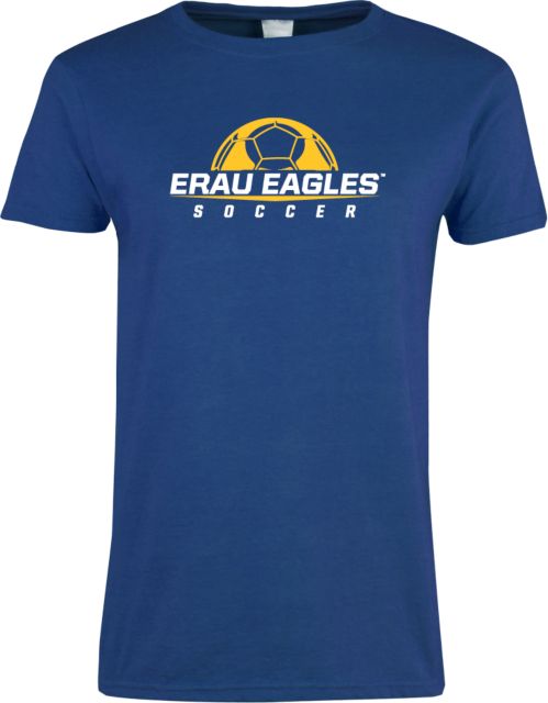 Embry Riddle Prescott Ladies T-Shirt Soccer Half Ball - ONLINE ONLY