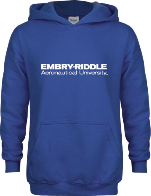 Embry Riddle Prescott Youth Fleece Hoodie University Mark - ONLINE ONLY