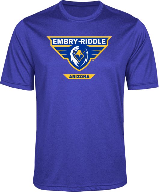 Embry Riddle Prescott Performance Heather Contender Tee Athletic Mark - Arizona - ONLINE ONLY
