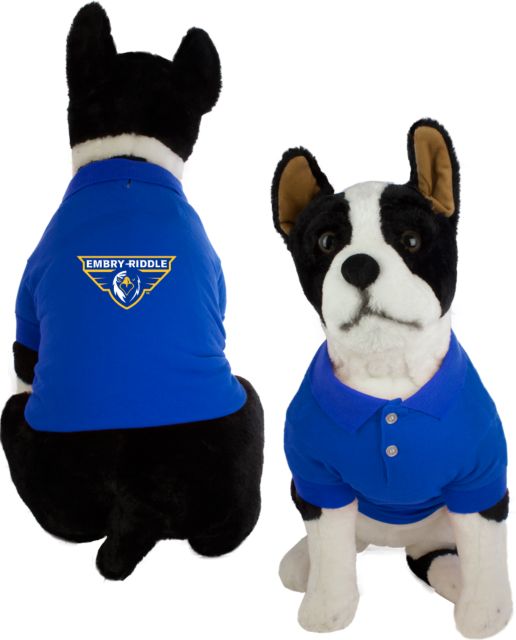 Embry Riddle Prescott Classic Dog Polo Athletic Mark - ONLINE ONLY