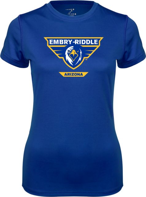 Embry Riddle Prescott Ladies Syntrel Performance Tee Athletic Mark - Arizona - ONLINE ONLY