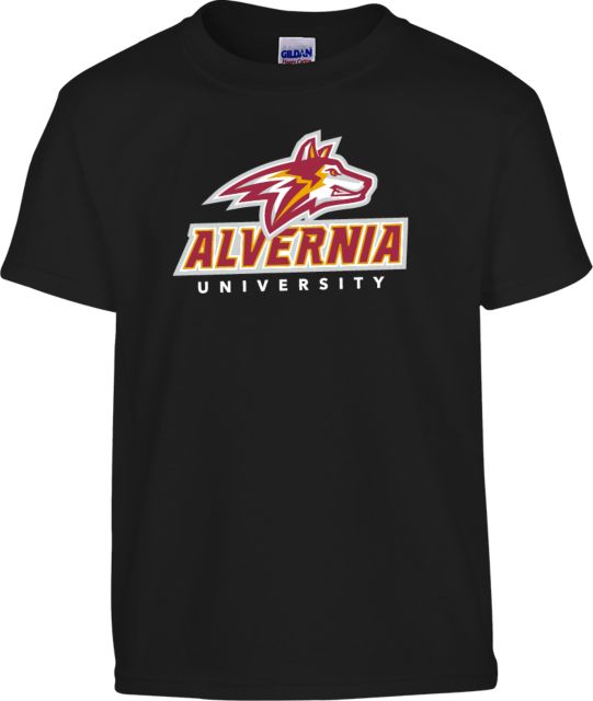 Alvernia Youth T Shirt Wolf Head Over Alvernia University - ONLINE ONLY