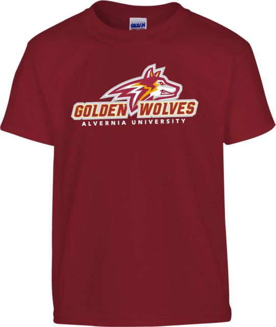 Alvernia Youth T Shirt Primary Mark with University - ONLINE ONLY