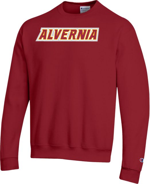 Alvernia Champion Fleece Crew Alvernia Wordmark - ONLINE ONLY