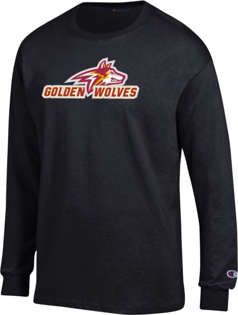 Alvernia Champion Long Sleeve T Shirt Primary Mark - ONLINE ONLY
