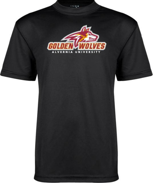 Alvernia Youth Performance Tee Primary Mark with University - ONLINE ONLY