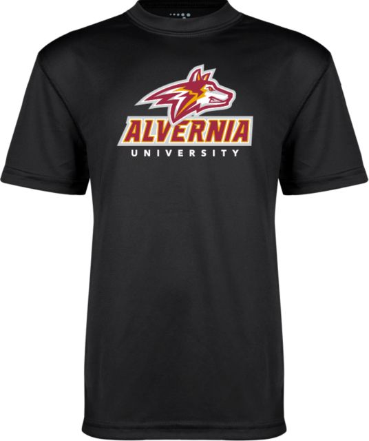 Alvernia Youth Performance Tee Wolf Head Over Alvernia University - ONLINE ONLY