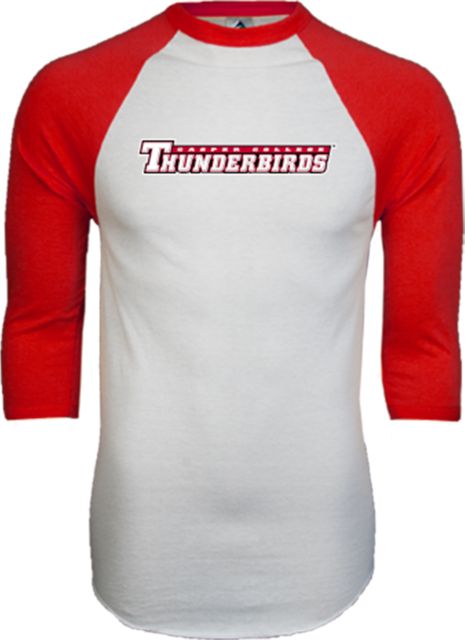 Casper Raglan Baseball T Shirt Casper College Thunderbirds - ONLINE ONLY