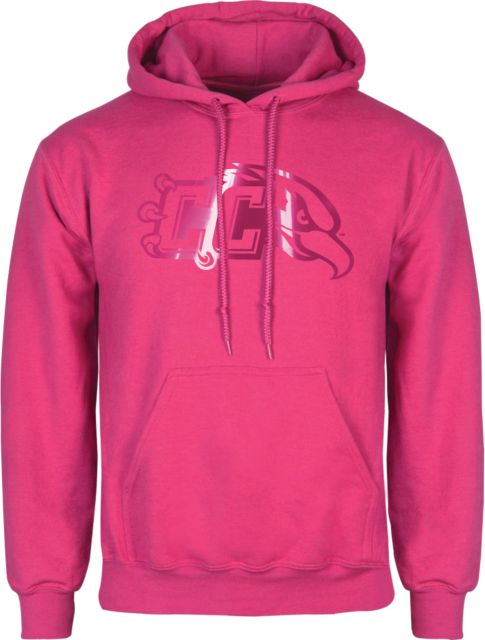 Casper Womens Fuchsia Fleece Hoodie CC with Thunderbird - ONLINE ONLY