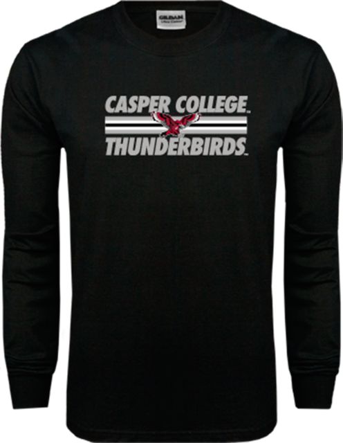 Casper Long Sleeve T Shirt Thunderbirds College Stacked - ONLINE ONLY
