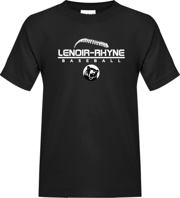Lenoir Rhyne Youth T Shirt Baseball Thread - ONLINE ONLY
