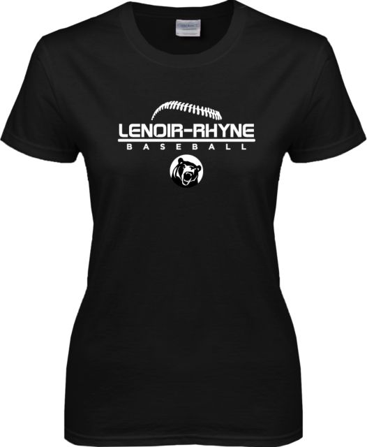 Lenoir Rhyne Ladies T Shirt Baseball Thread - ONLINE ONLY